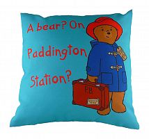 подушка с принтом paddington bear blue в Рязани