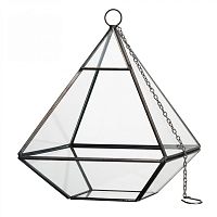 флорариум стеклянный с подвесом diamond shape в Рязани
