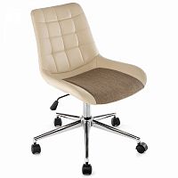 кресло компьютерное marco beige fabric бежевое в Рязани