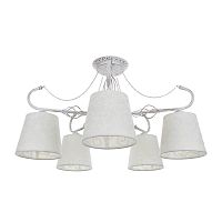 потолочная люстра idlamp vilucchio 556/5pf-whitepatina в Рязани