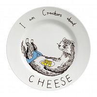 тарелка i am crackers about cheese в Рязани