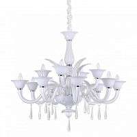 подвесная люстра ideal lux renoir sp12 bianco в Рязани