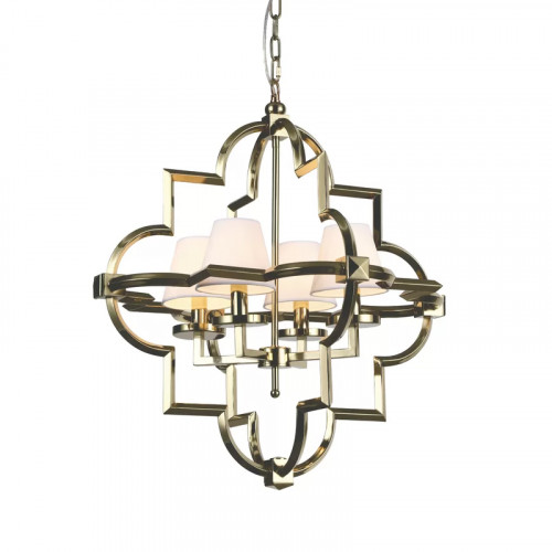 люстра mandeville m gold от delight collection золото, белая в Рязани