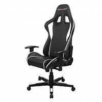 кресло геймерское dxracer formula черно-белое в Рязани