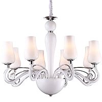 подвесная люстра arte lamp biancaneve a8110lm-8wh в Рязани