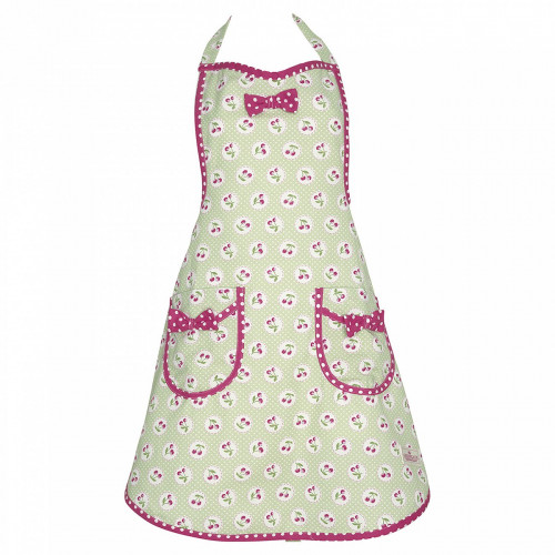 фартук cherry berry p.green w/bow в Рязани