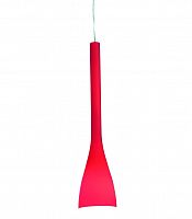 подвесной светильник ideal lux flut sp1 small rosso в Рязани