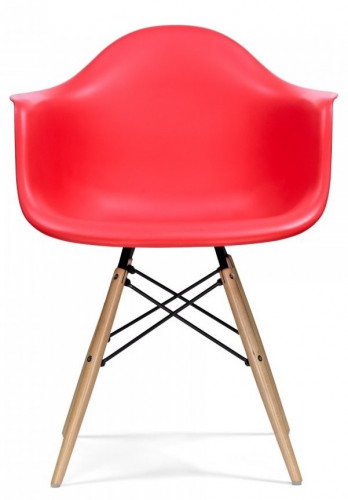 стул klassic premium daw красный (eames style) в Рязани
